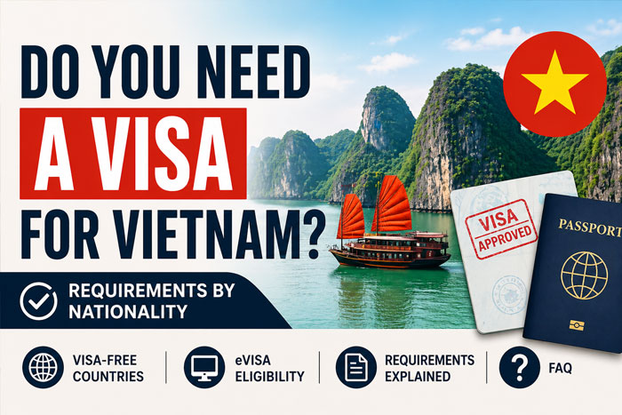 Do you need a visa for Vietnam based on nationality with eVisa and visa free countries explained